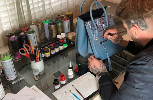 A Custom Painting... On Your Handbag!