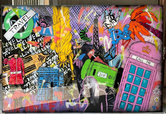 Take a "City Trip" with custom art by Mr. Nice. With this, Mr. Nice invites art aficionados to revisit the places they love - all through artwork!