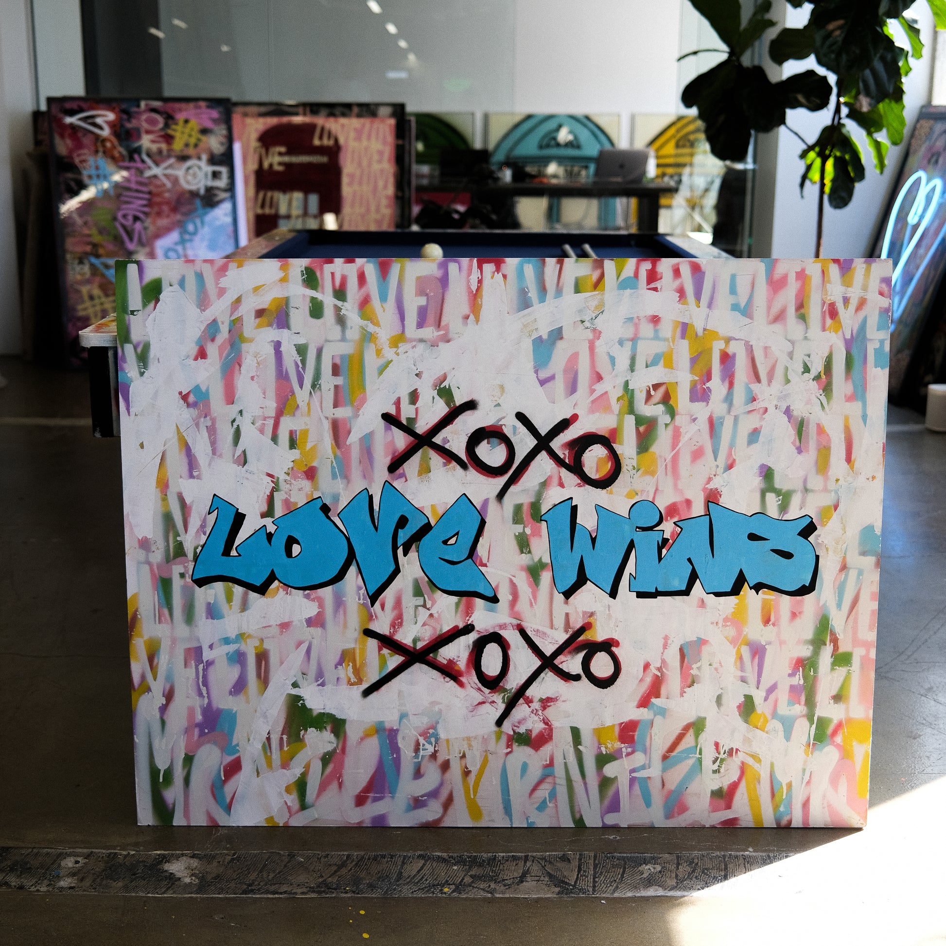 LOVE WINS $3900 - ARTBYMRNICE