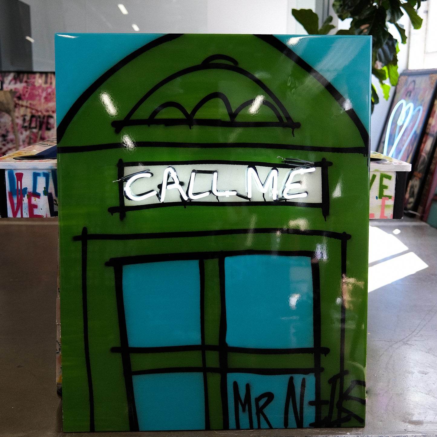 CALL ME GREEN $4200 - ARTBYMRNICE