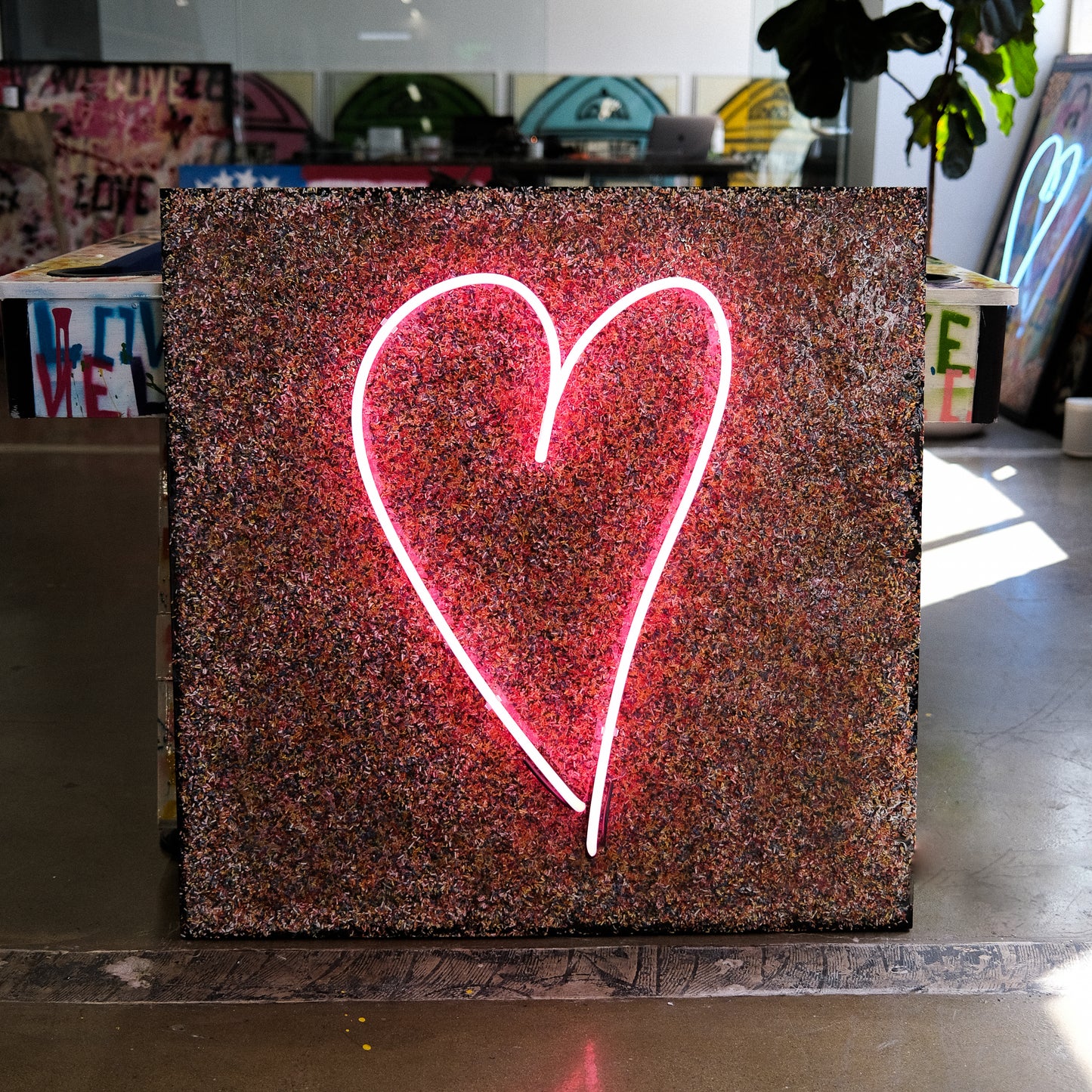 SPRINKLED HEART $4500 - ARTBYMRNICE