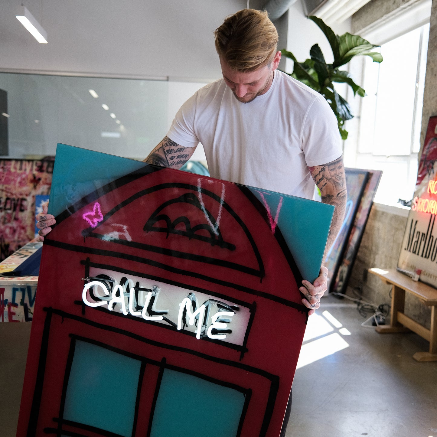 CALL ME RED $4100 - ARTBYMRNICE