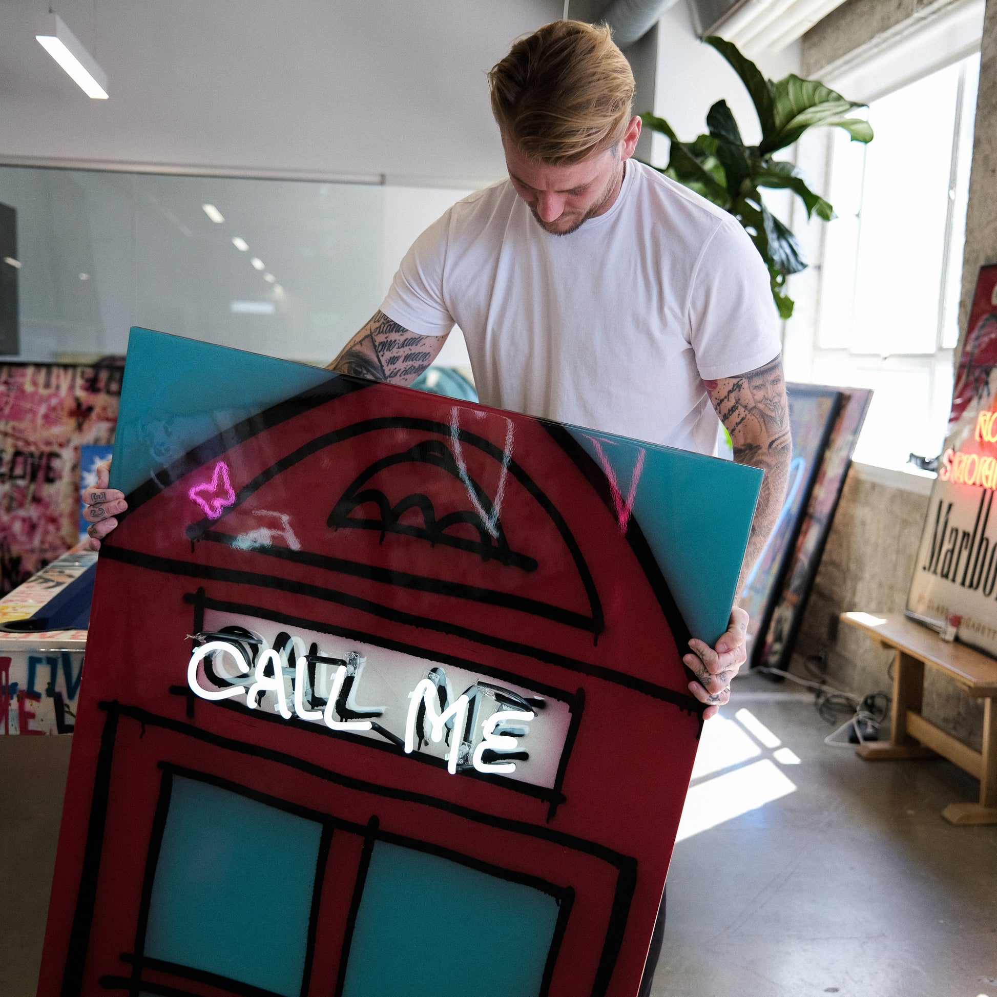 CALL ME RED $4100 - ARTBYMRNICE