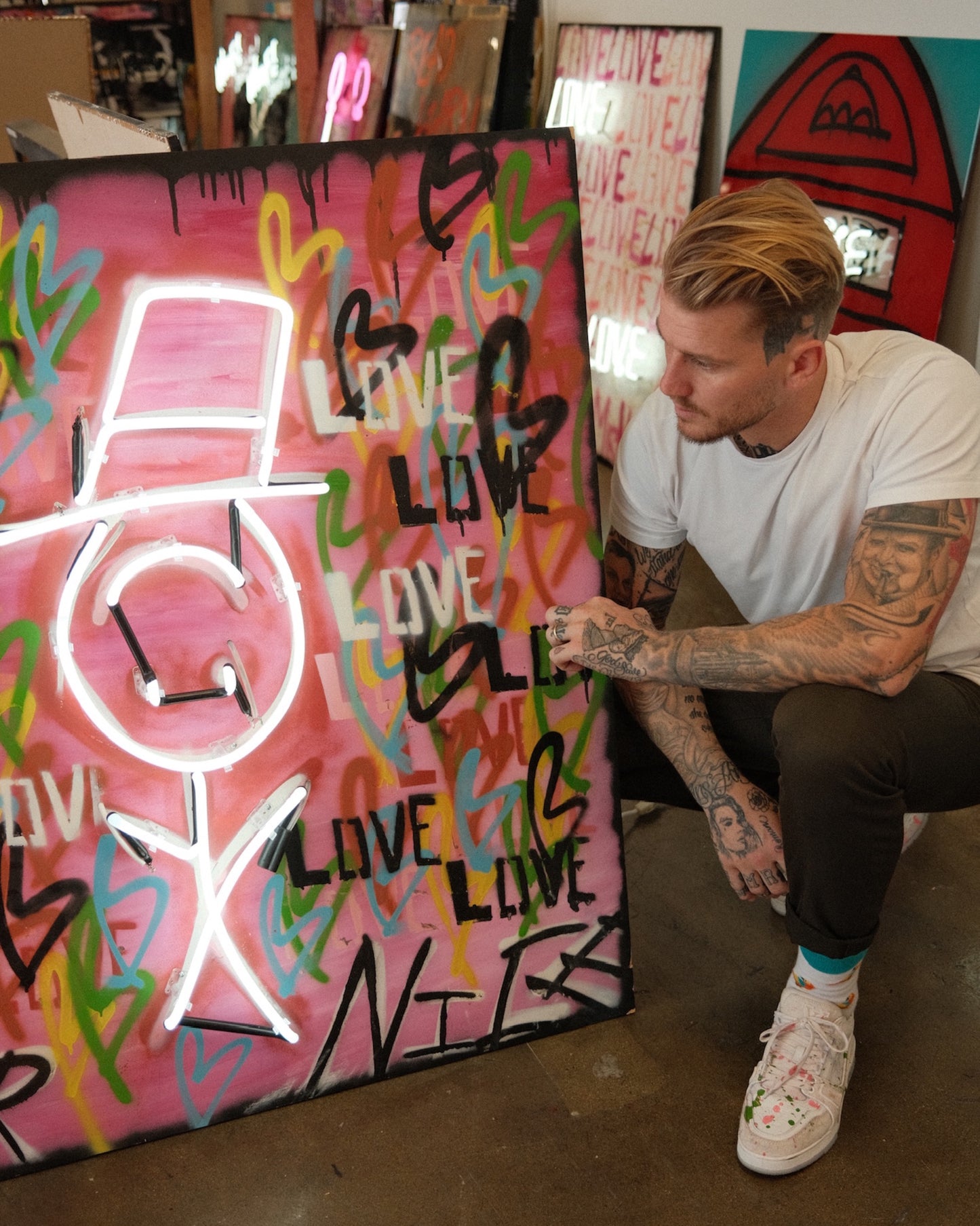 STICK FIGURE $3,500 - ARTBYMRNICE