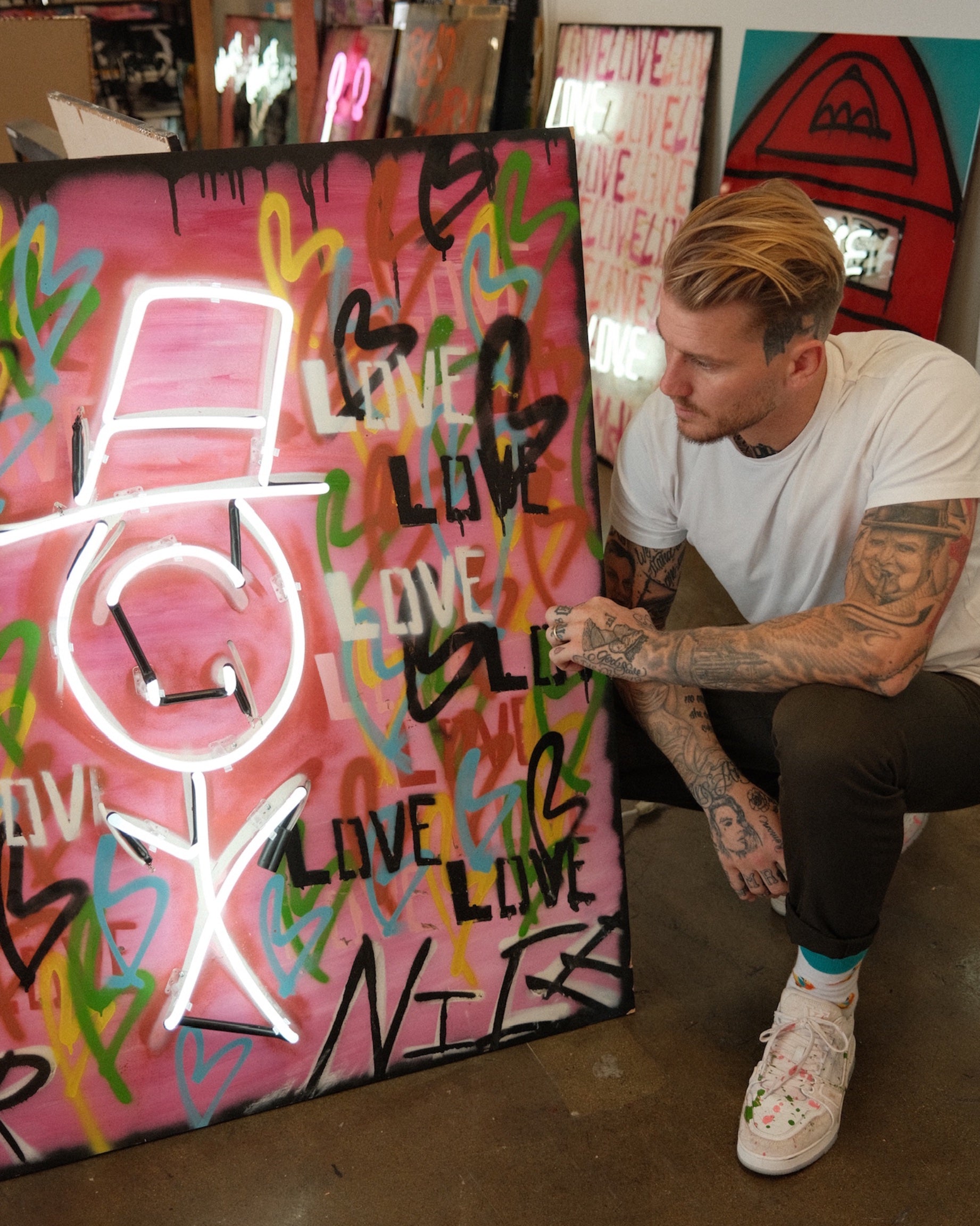 STICK FIGURE $3,500 - ARTBYMRNICE
