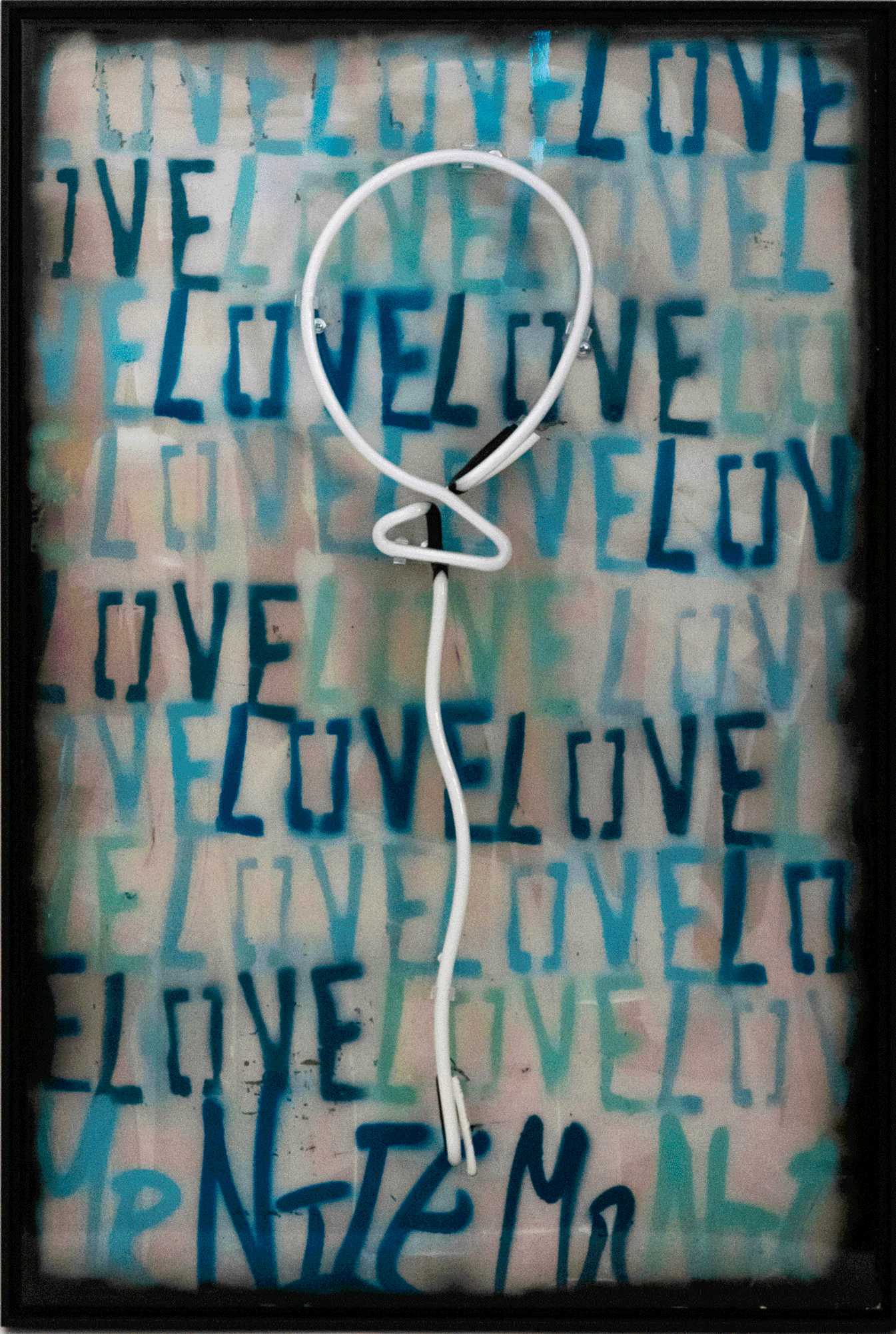 BLUE BALLOON LOVE $3700 - ARTBYMRNICE