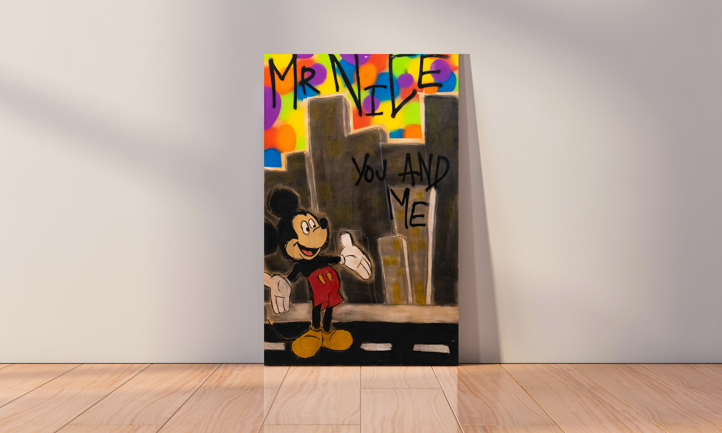 MICKEY - YOU AND ME $2600 - ARTBYMRNICE