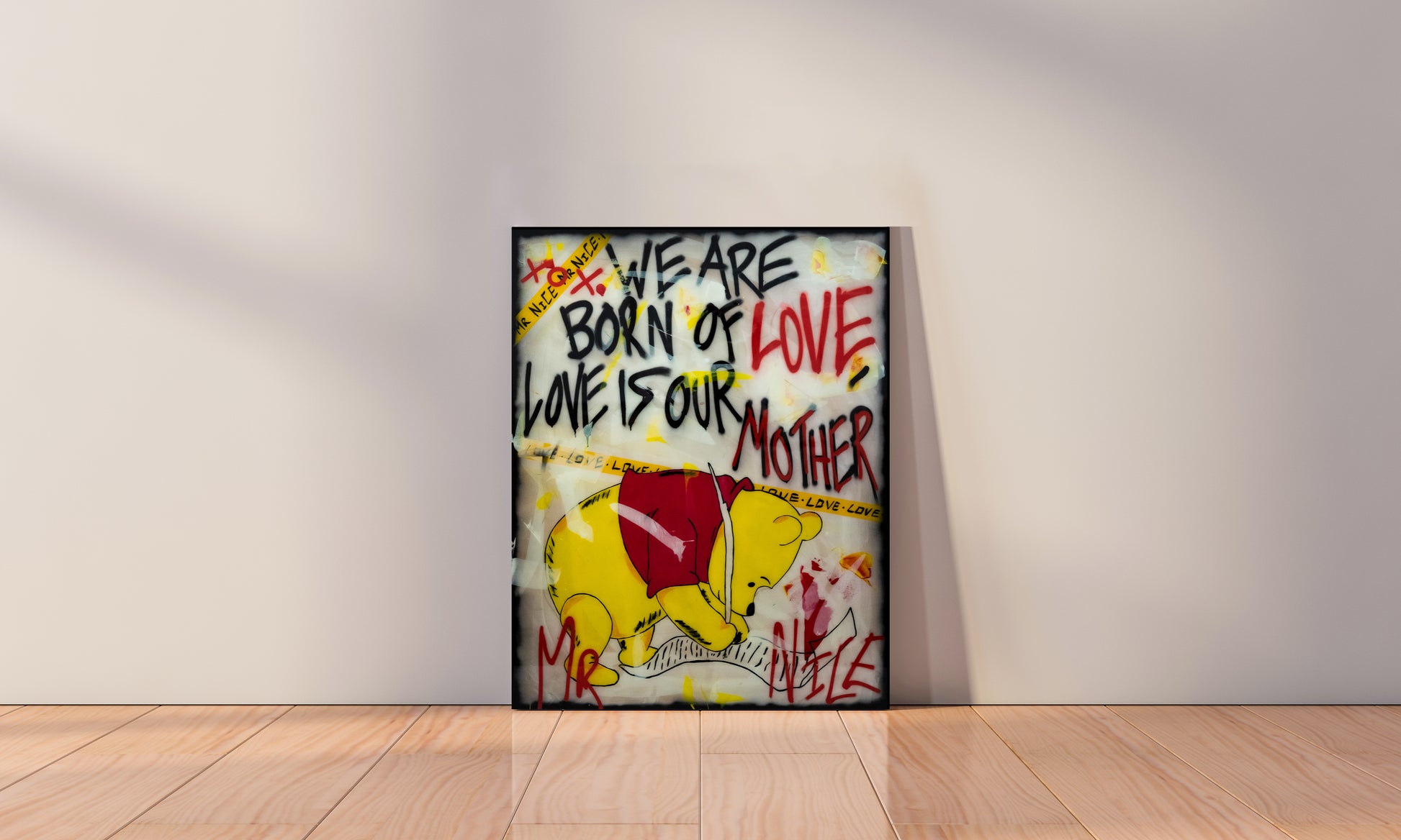 WE ARE BORN OF LOVE $3700 - ARTBYMRNICE