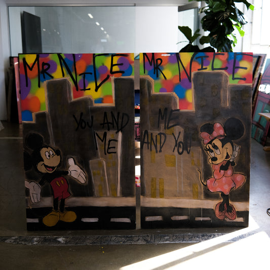 MICKEY - YOU AND ME $2600 - ARTBYMRNICE