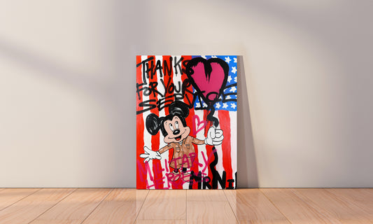 MICKEY'S SERVICE $2800 - ARTBYMRNICE